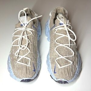 Nike Men’s Space Hippie 04 “Sail Astronomy Blue” Sneakers Size-10